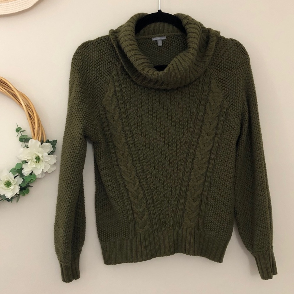 Charlotte Russe Olive Green Sweater